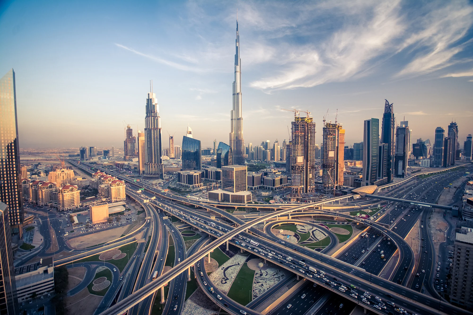 A street in Dubai — your new neighbourhood